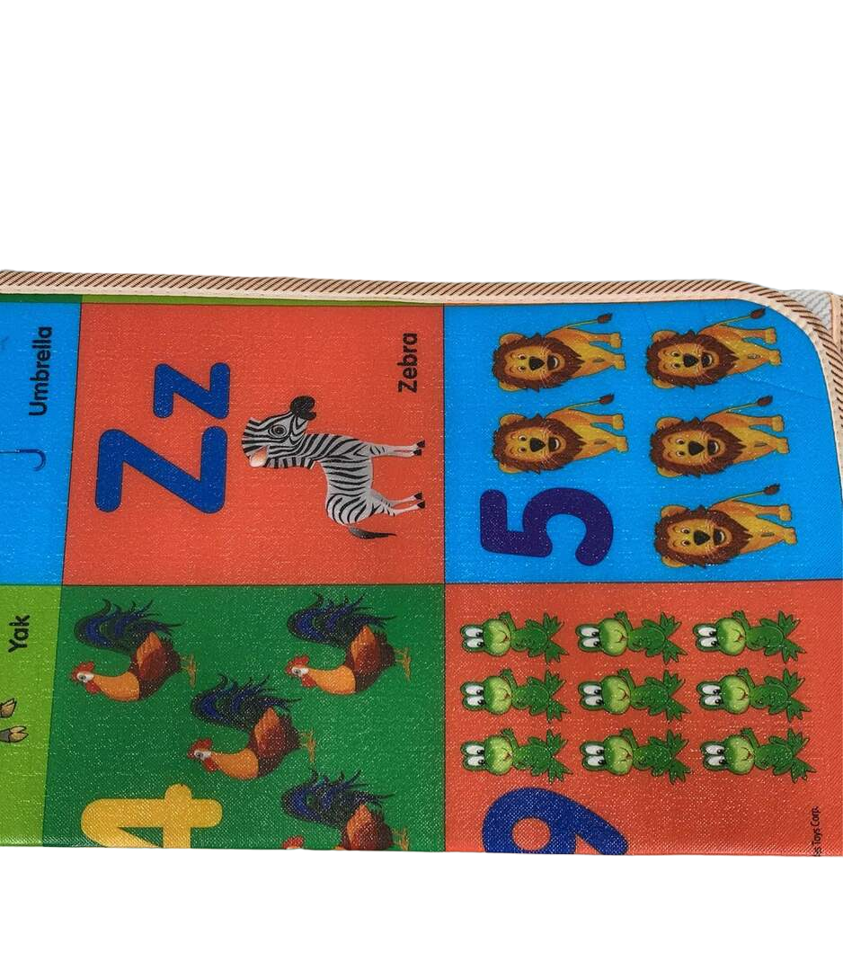  Little Journey Reversible Foam Playmat, Forest Animals/ABC Neutral