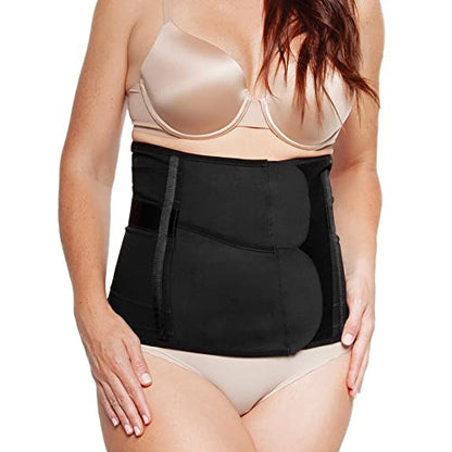  Belly Bandit Luxe Belly Wrap, XS, Black