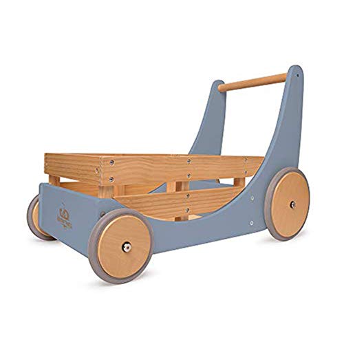  Kinderfeets 2-in-1 Wooden Cargo Walker Wagon