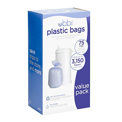  Ubbi Plastic Diaper Pail Bags