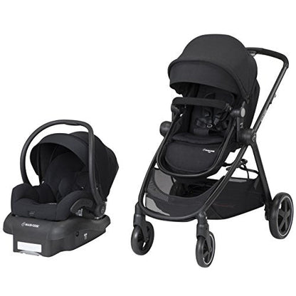  Maxi-Cosi Zelia 5-in-1 Modular Travel System, Night Black, 2020