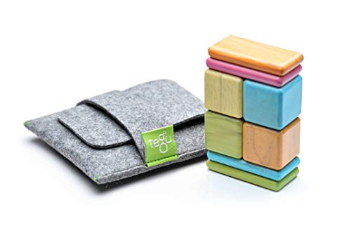  Tegu Pocket Pouch Magnetic Wooden Block Set