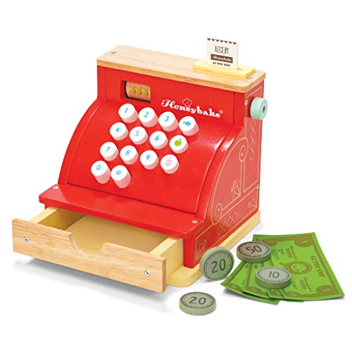  Le Toy Van Honeybake Wooden Cash Register