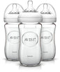  Philips Avent Natural Glass Baby Bottles, 3-Pack