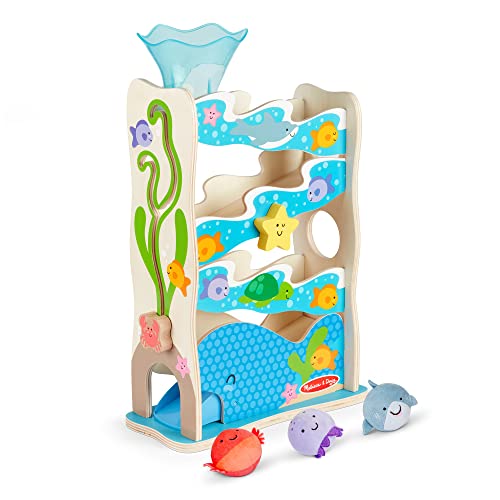 Melissa & Doug Rollables Wooden Ocean Slide