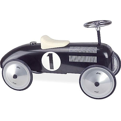  Vilac Classic Ride On Metal Car, Ecru
