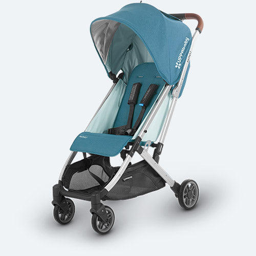  UPPAbaby MINU Stroller, 2018, Ryan (Teal Melange)