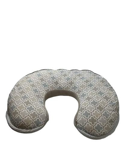  Boppy Nursing And Infant Support Luxe Pillow, Gray Brushstroke Pennydot