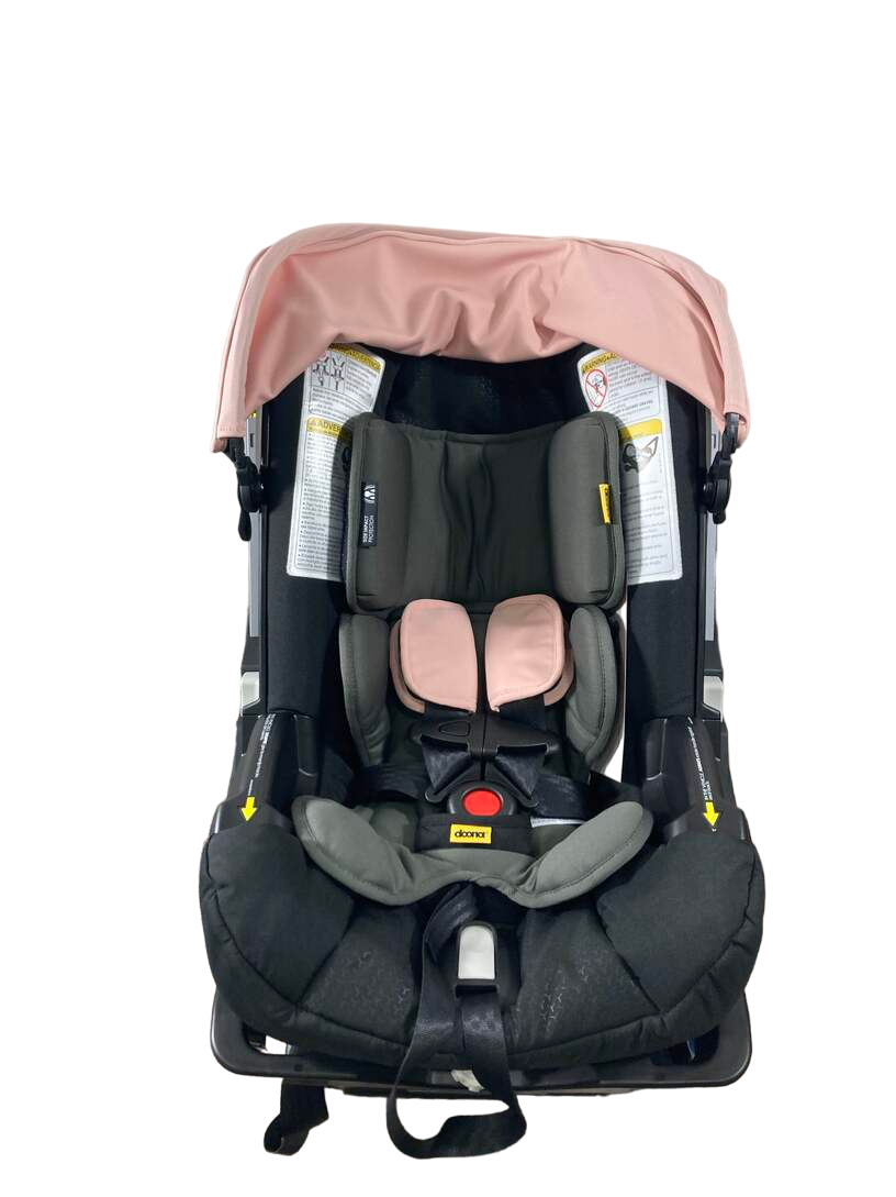  Doona Infant Car Seat & Stroller Combo, 2023, Blush Pink