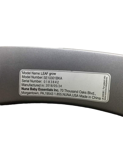  Nuna LEAF Grow Seat, Frost