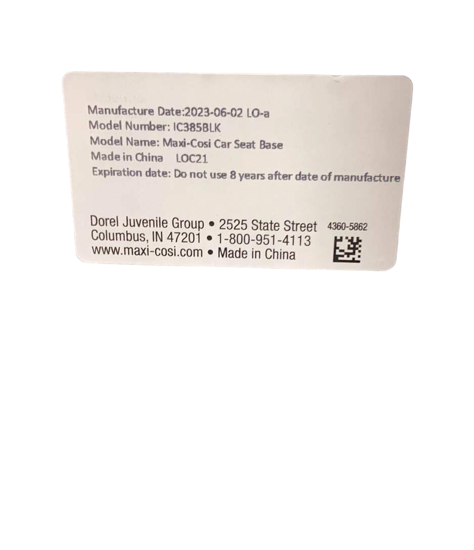  Maxi-Cosi Infant Car Seat Base