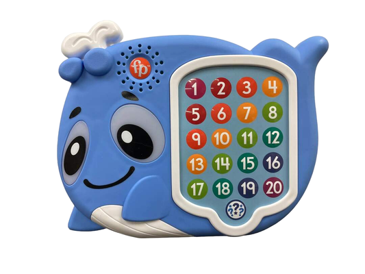  Fisher Price Linkimals 1-20 Count & Quiz Whale Interactive Musical Learning Toy