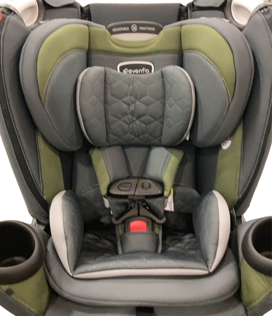  Evenflo Revolve 360 Extend Rotational Convertible Car Seat, Rockland Green, 2023