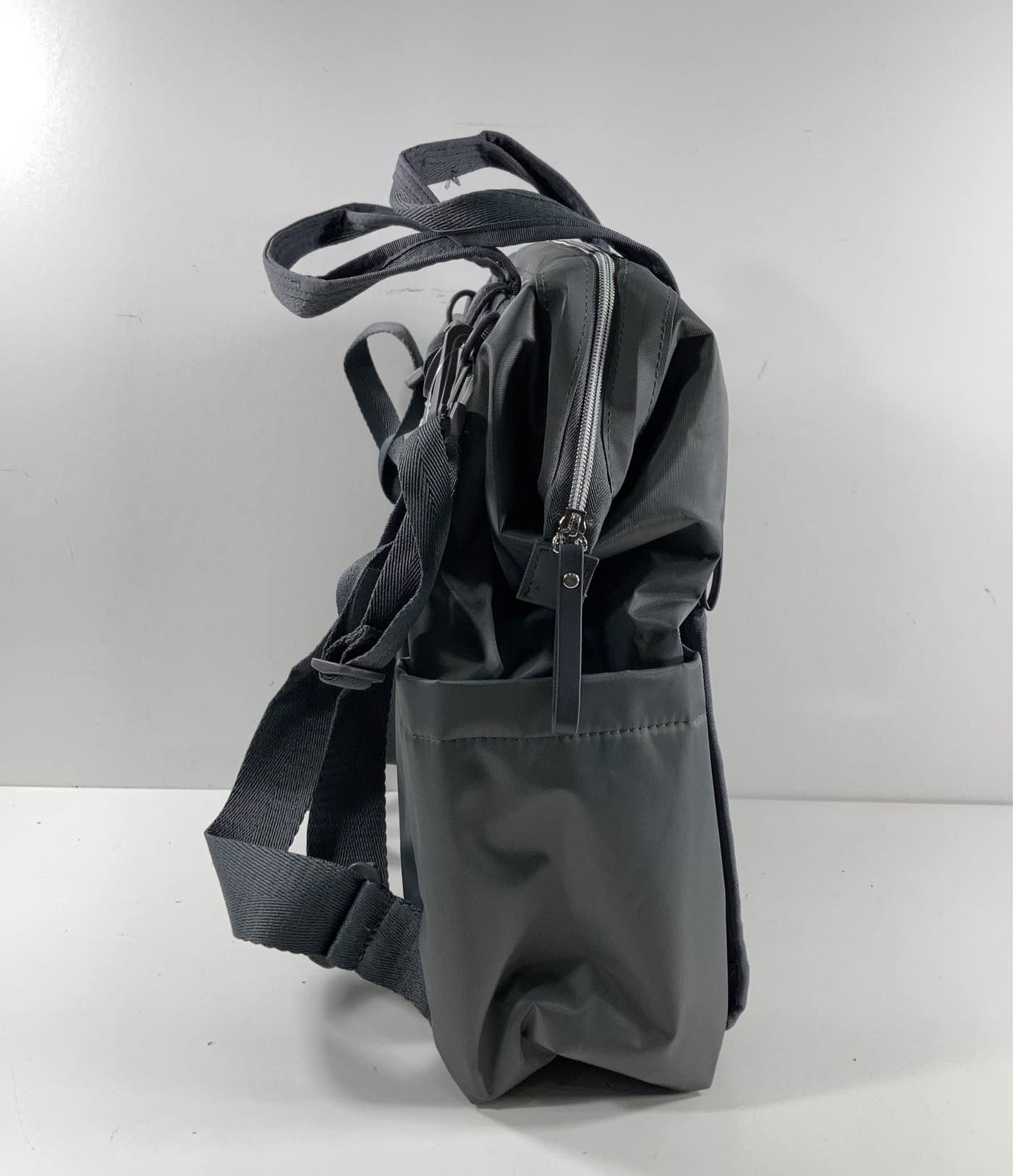  Skip Hop MainFrame Diaper Backpack, Charcoal