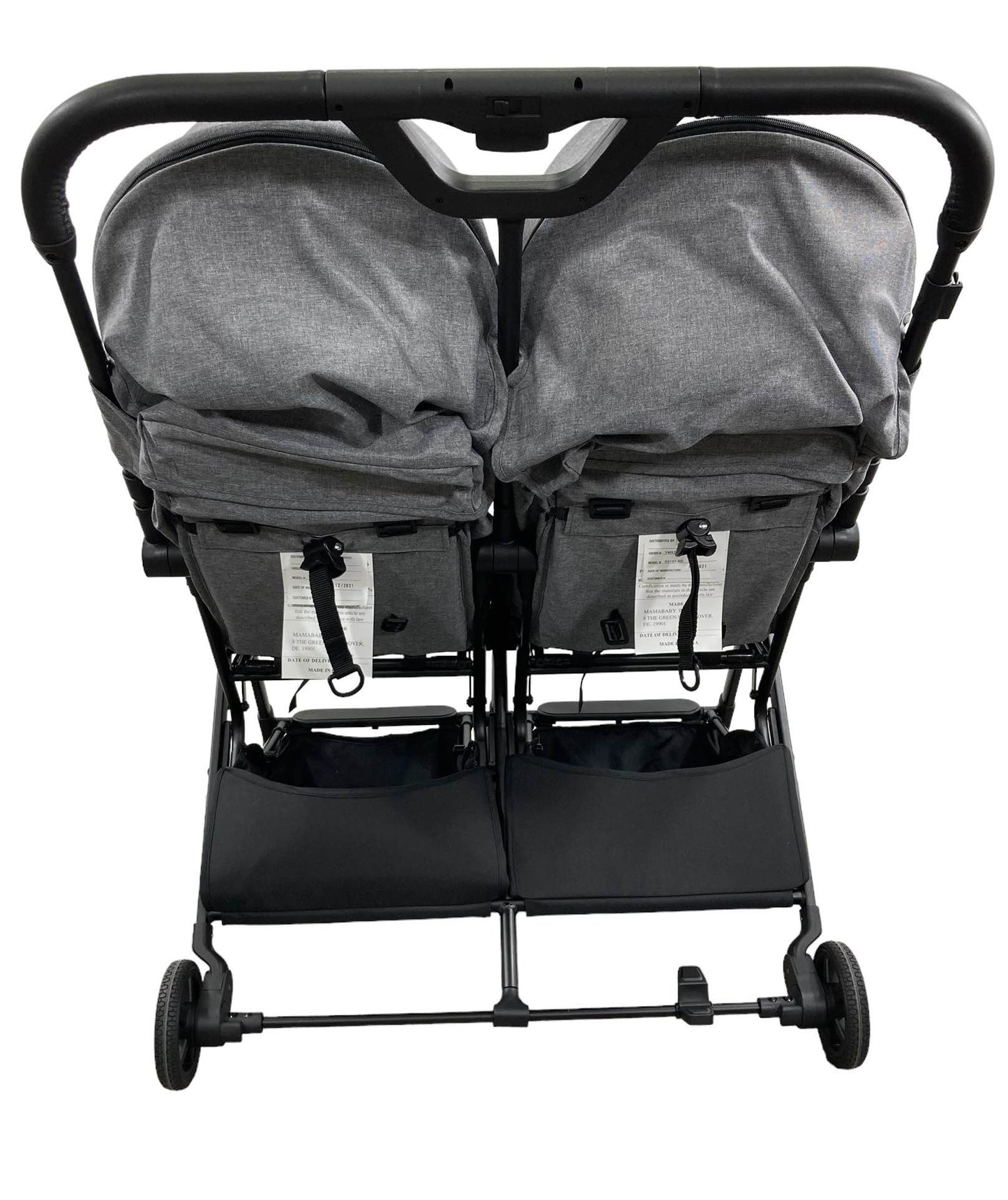  Mompush Lithe Double Stroller, 2021