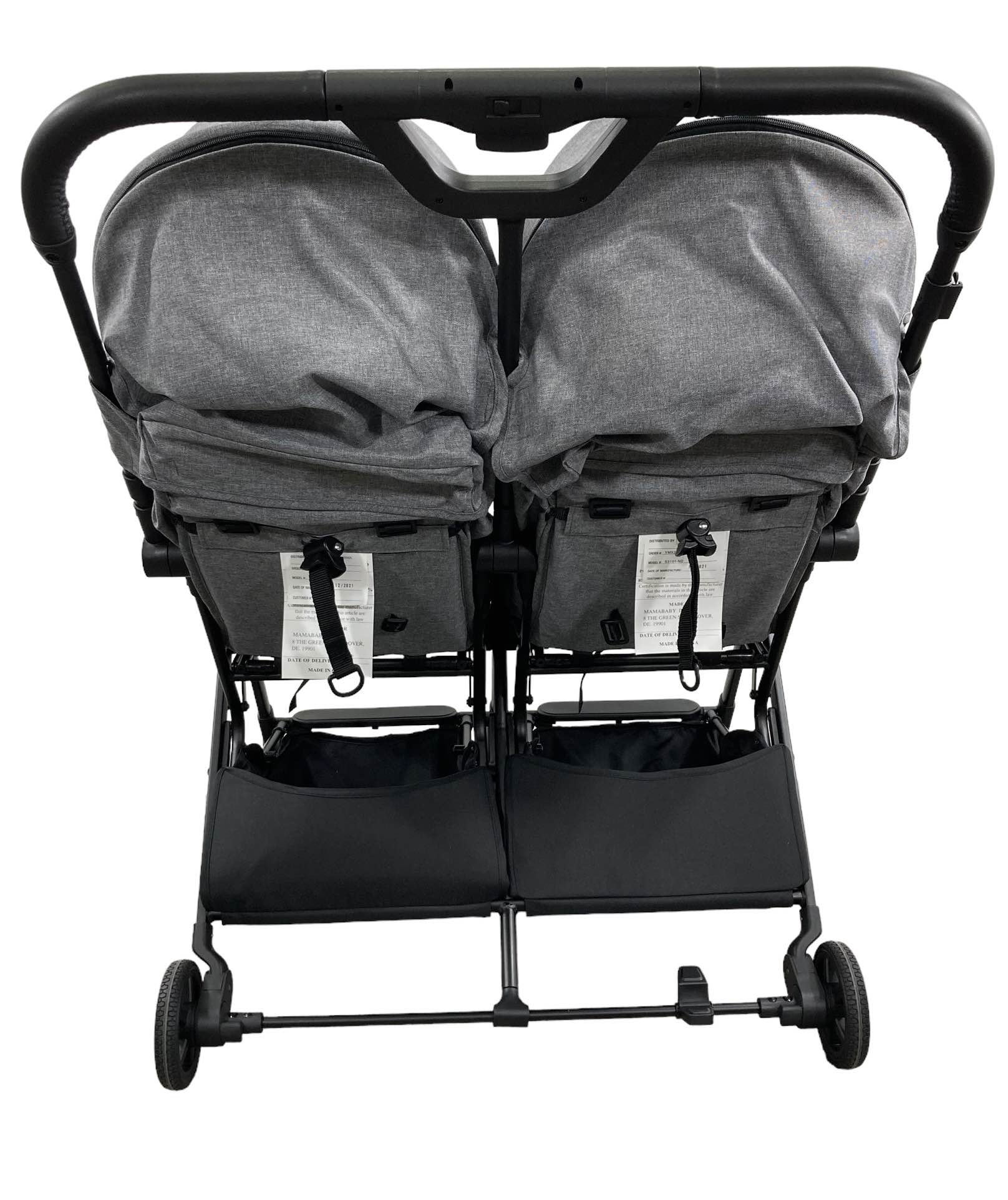  Mompush Lithe Double Stroller, 2021