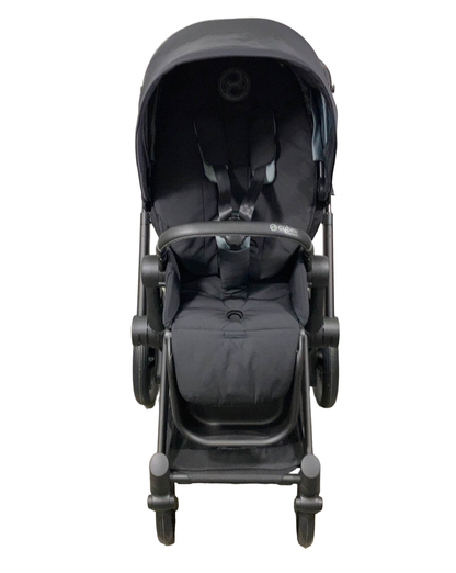  Cybex E-PRIAM Electric Stroller, Matte Black, Deep Black, 2021