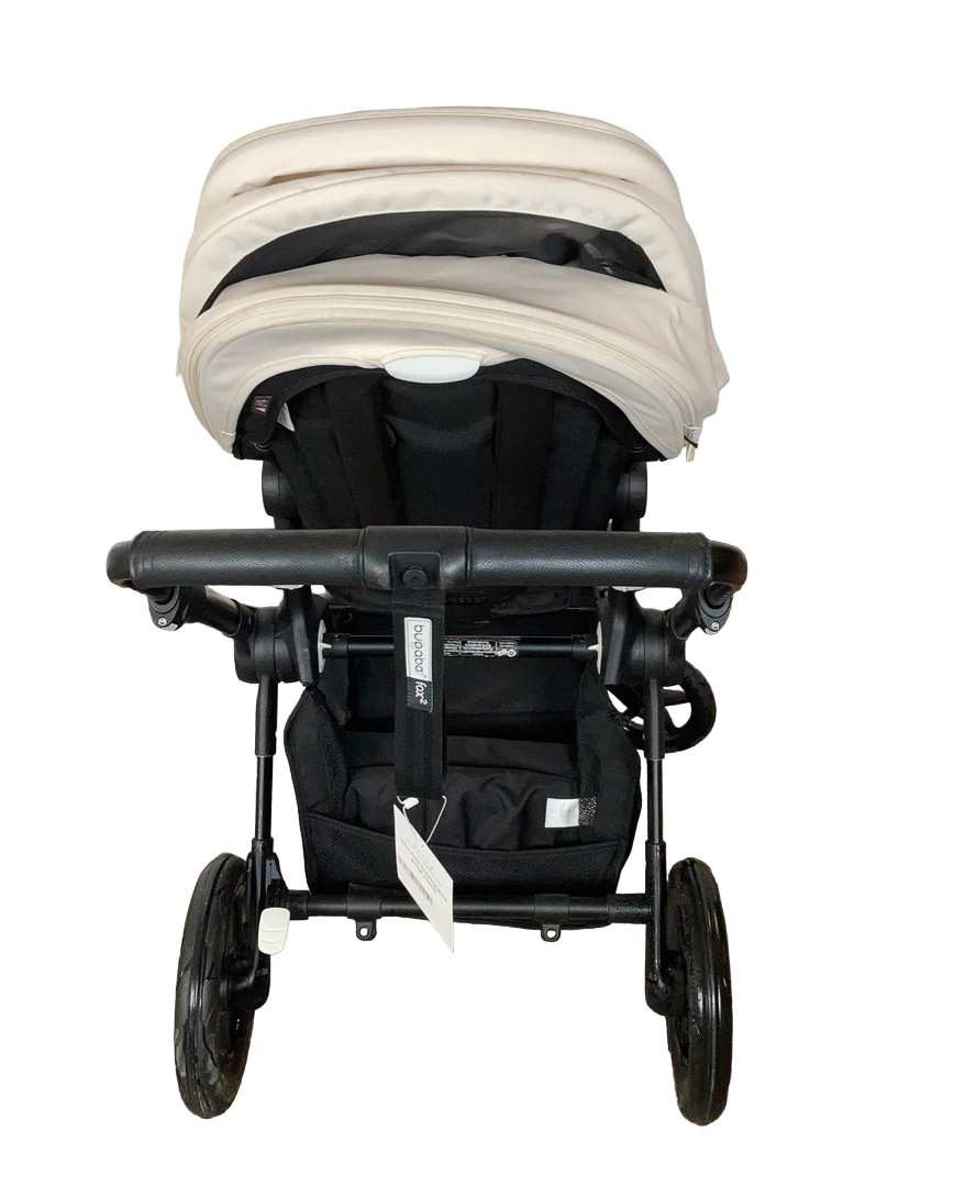  Bugaboo Fox 2 Stroller, 2021, Black-Fresh White