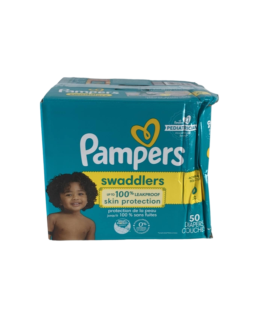  Pampers Swaddlers Diapers, Size 6