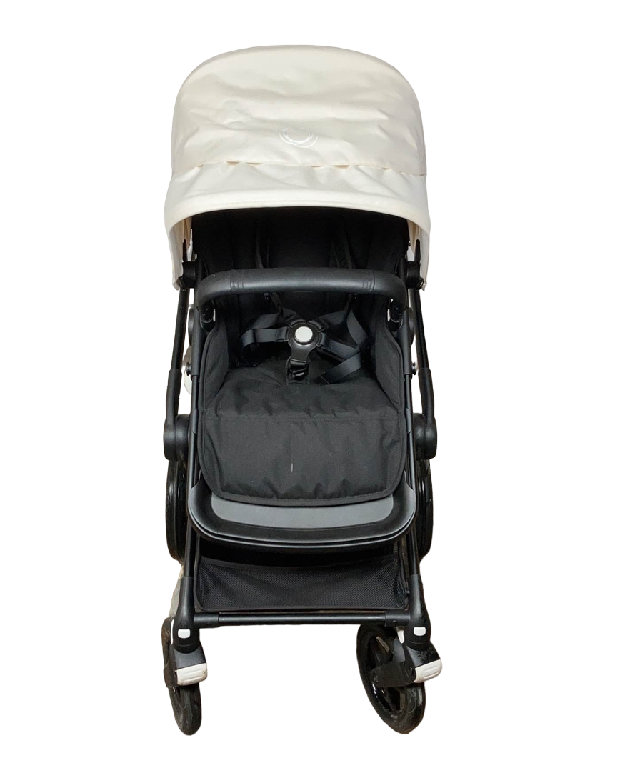  Bugaboo Fox 2 Stroller, 2021, Black-Fresh White
