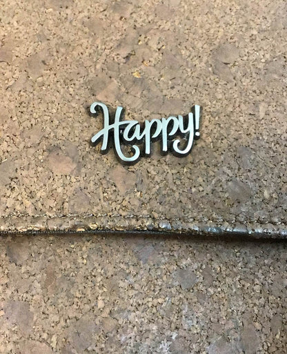  Happy Baby Belt Bag, Chocolate Cork Leather