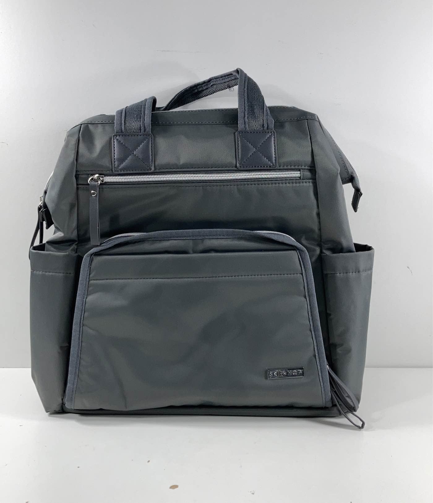  Skip Hop MainFrame Diaper Backpack, Charcoal