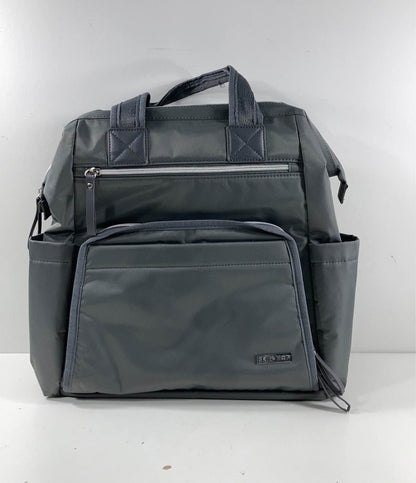  Skip Hop MainFrame Diaper Backpack, Charcoal