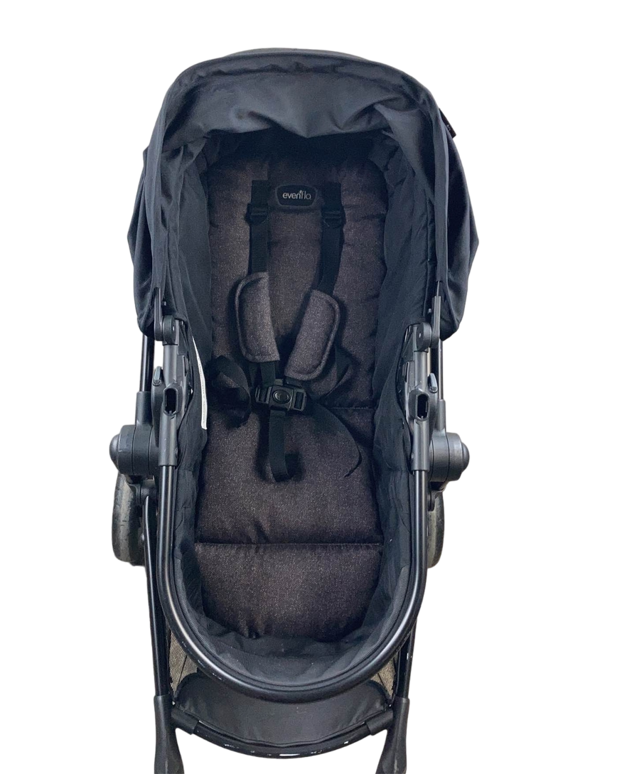  Evenflo Pivot Modular Travel System Stroller, 2022, Casual Grey
