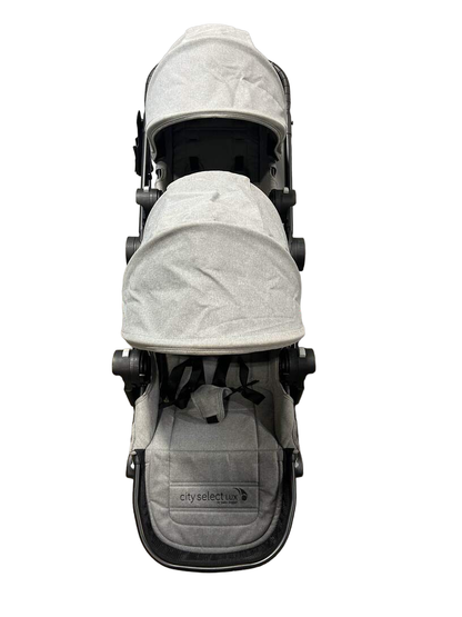  Baby Jogger City Select Lux Double Stroller, 2019, Slate
