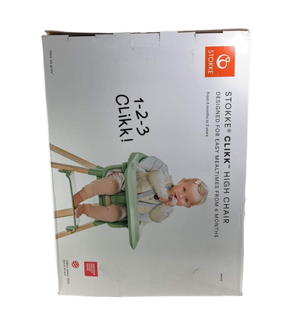  Stokke Clikk High Chair, White