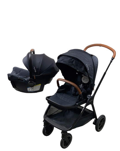  Nuna Triv Next + Pipa Urbn Travel System, Caviar, 2023