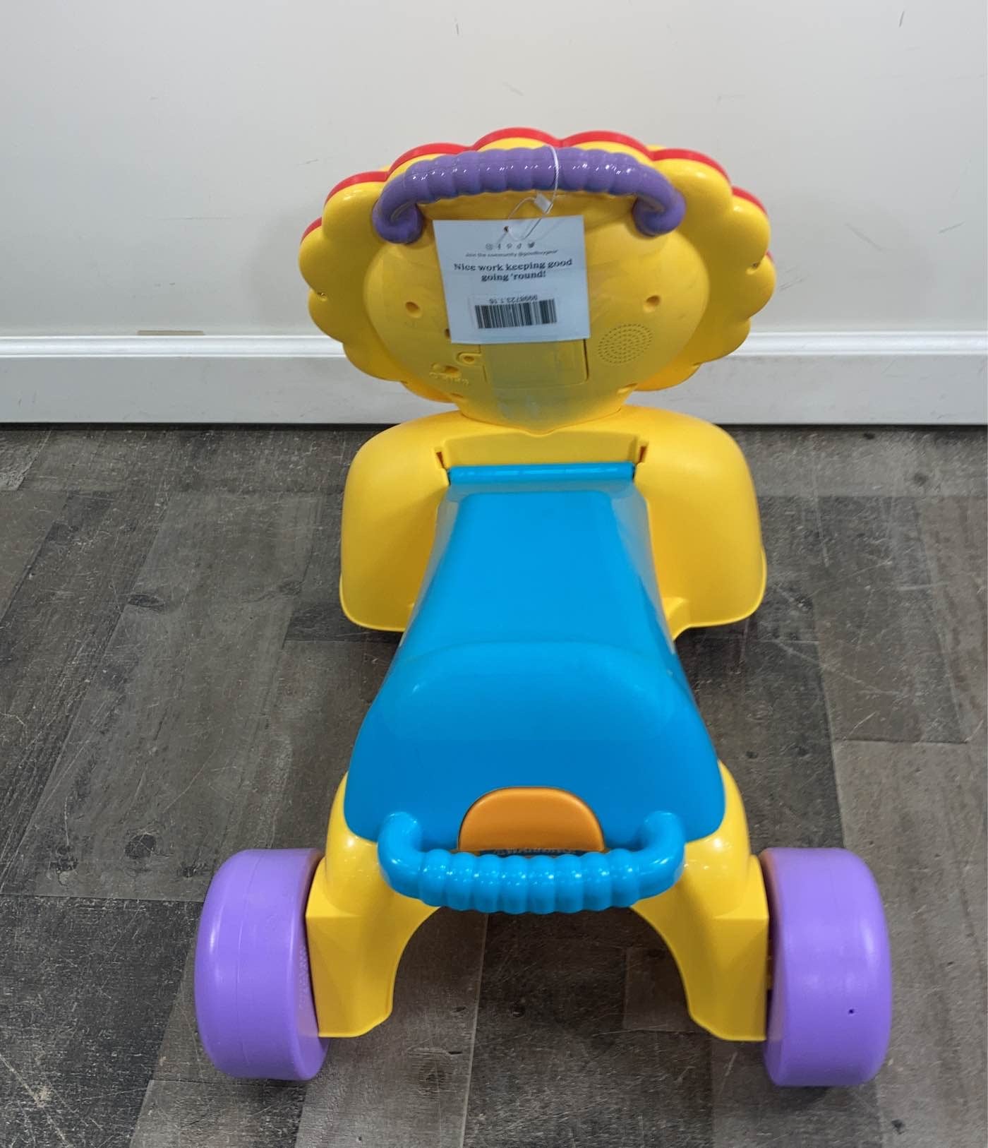  Fisher Price 3-in-1 Sit, Stride, And Ride Lion Toy