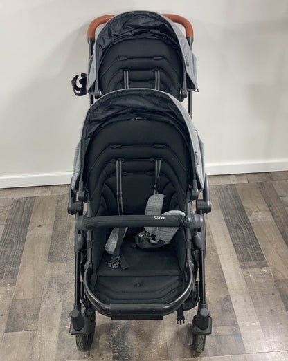  Contours Curve Double Stroller, 2020, Graphite Gray