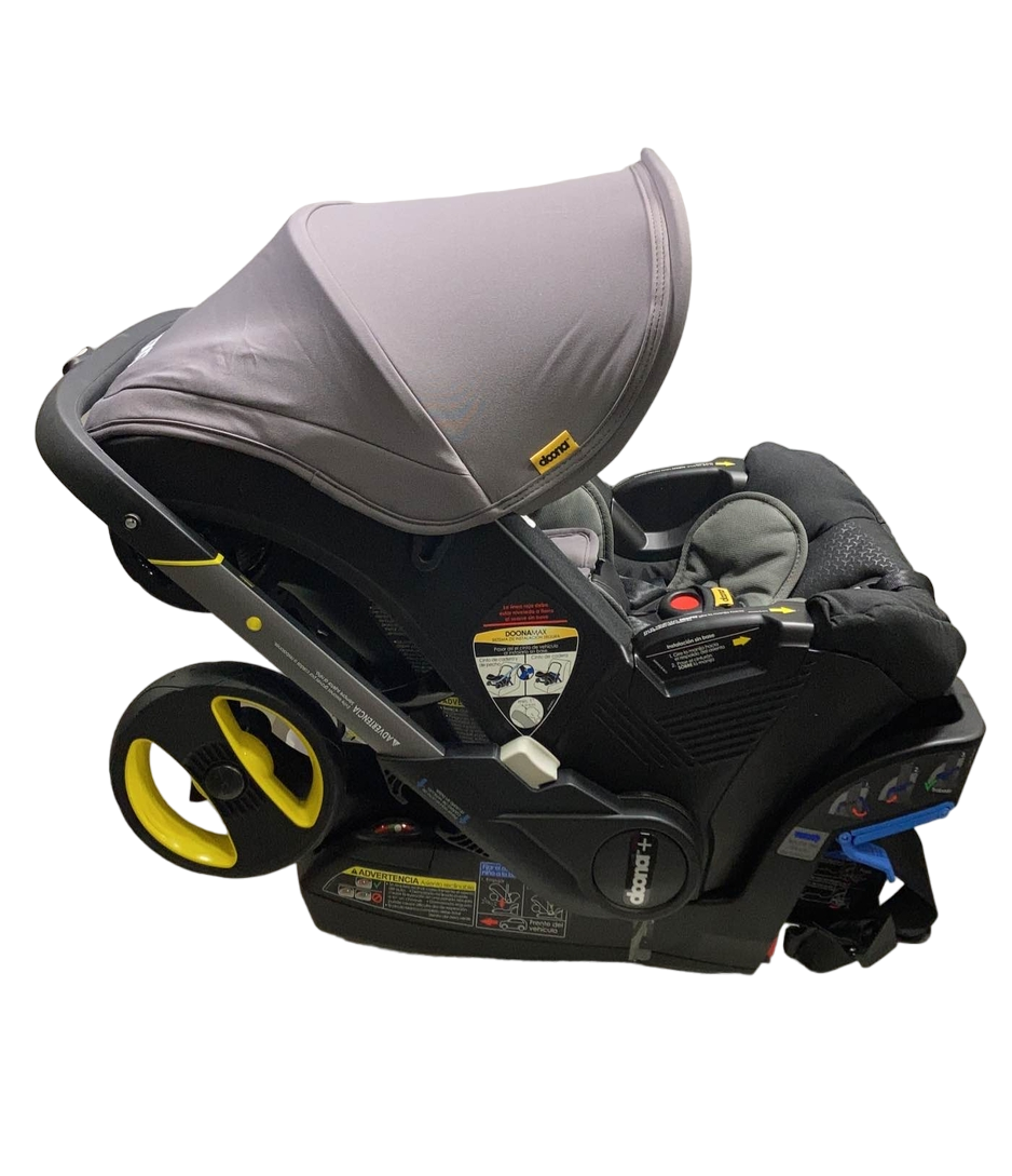  Doona Infant Car Seat & Stroller Combo, Grey Hound, 2023