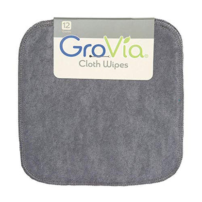  GroVia Cloth Reusable Cloth Diapering Wipes