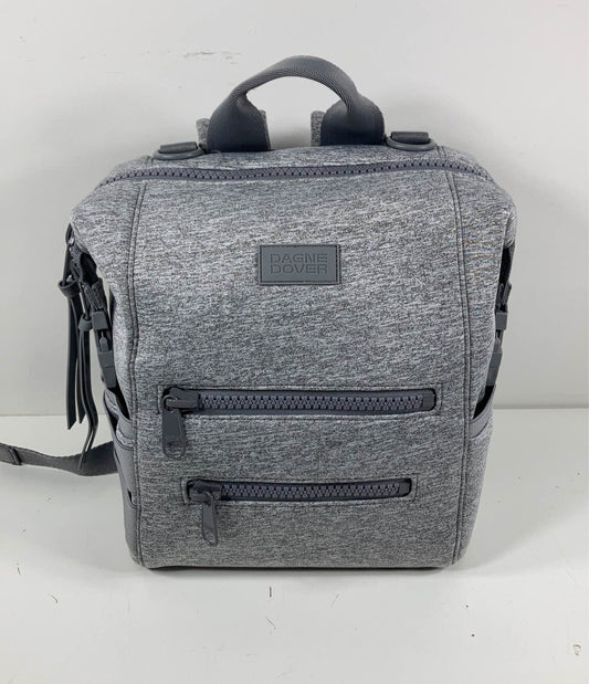  Dagne Dover Diaper Backpack, Heather Grey