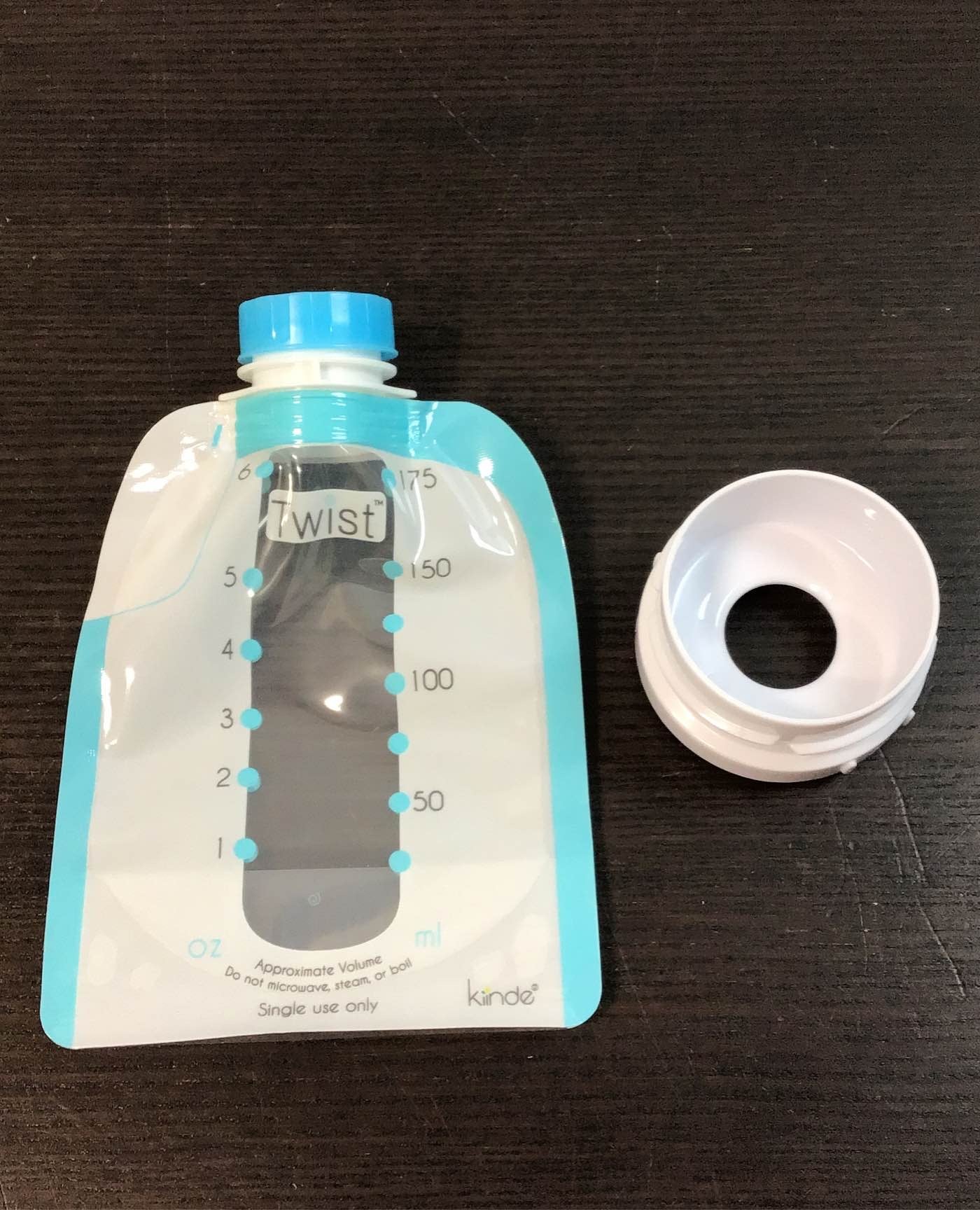  Kiinde Twist Pouches, 6oz, 160 Pack