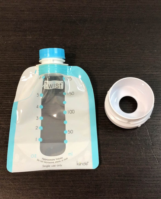  Kiinde Twist Pouches, 6oz, 160 Pack