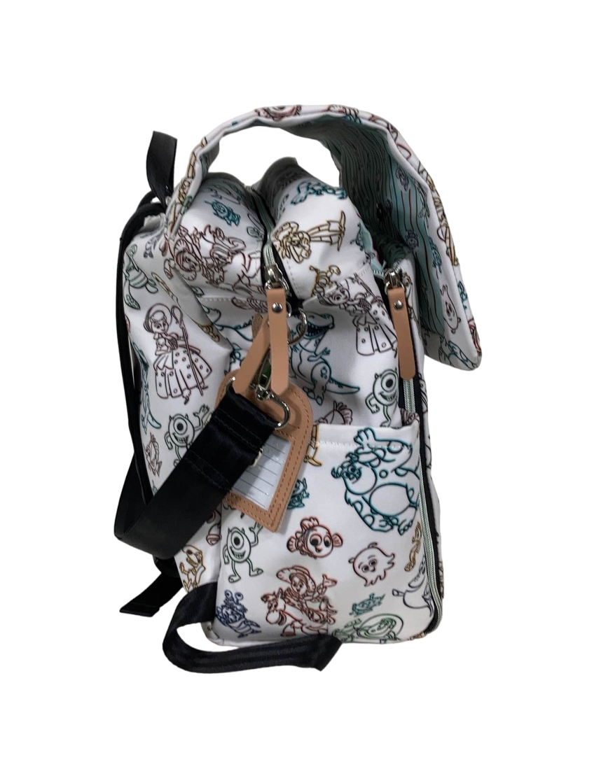  Petunia Pickle Bottom Boxy Backpack Diaper Bag, Disney & Pixar Playday