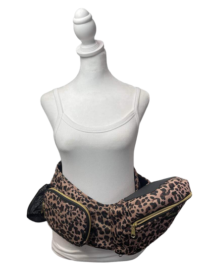  TushBaby Hip Baby Carrier, Leopard