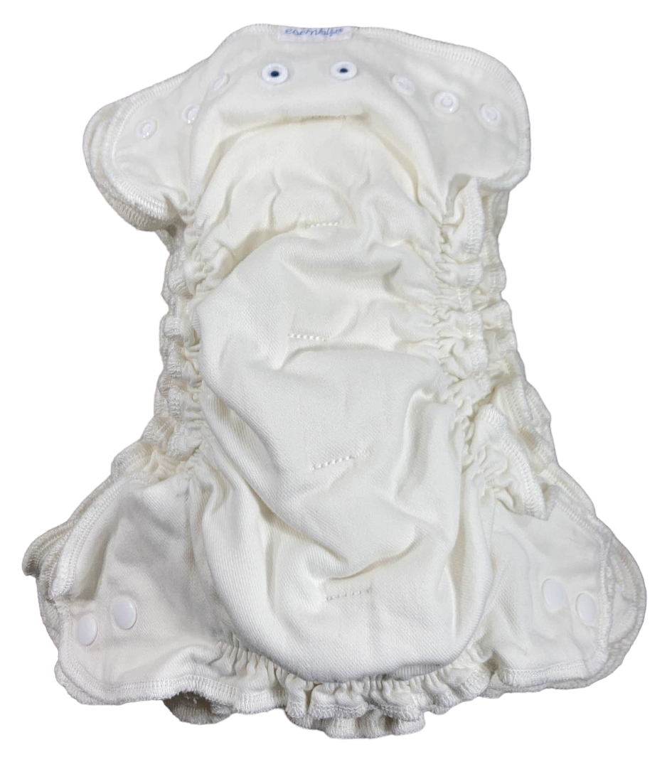 BUNDLE Esembly Organic Cotton Inner Diaper, 8ct