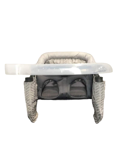  Inglesina Fast Table Chair, Broken Arrow Gray, With Dining Tray