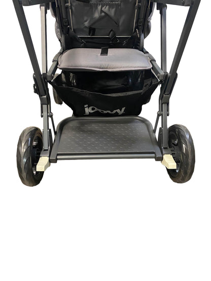  Joovy Caboose Ultralight Graphite Stroller, Charcoal, 2021