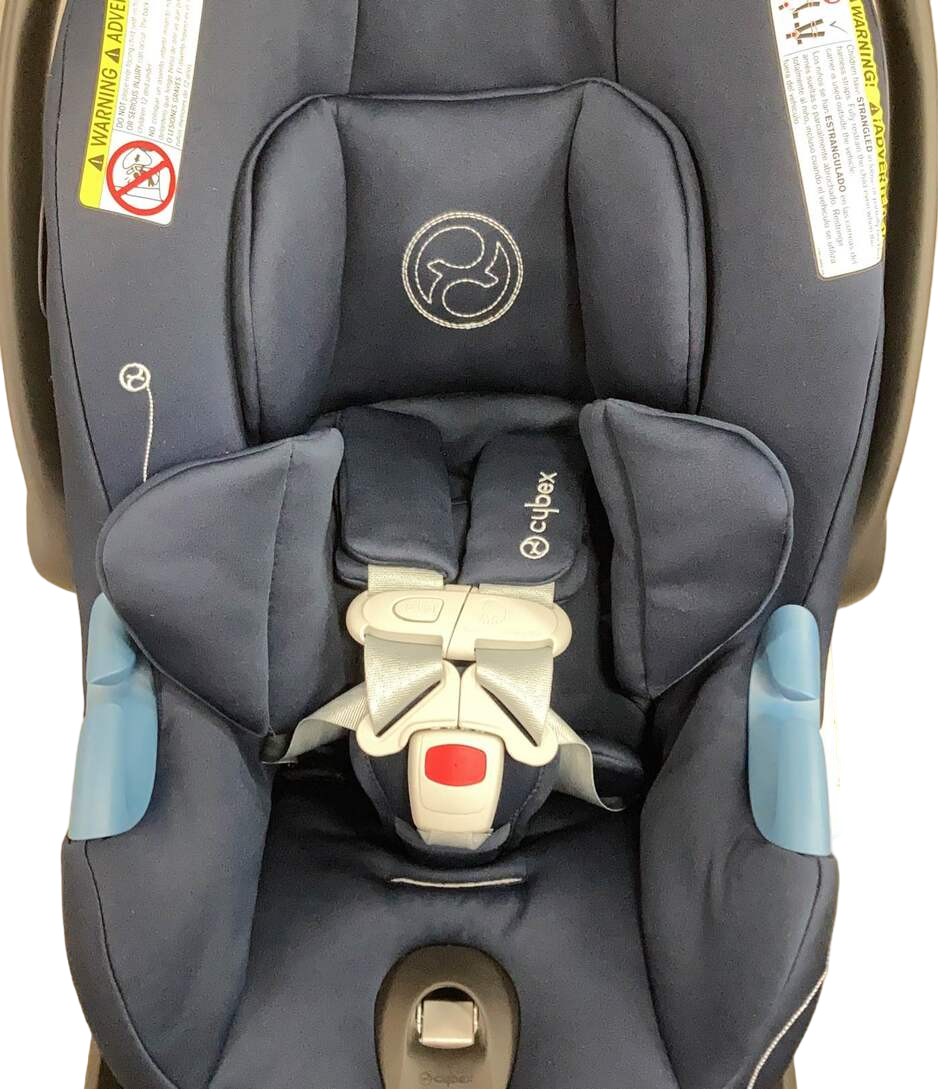  Cybex Aton G Swivel Infant Car Seat And Base, Ocean Blue