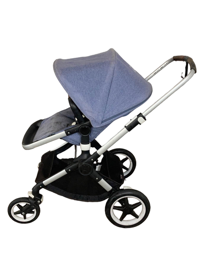  Bugaboo Fox 3 Stroller, 2017, Aluminum, Stormy Blue