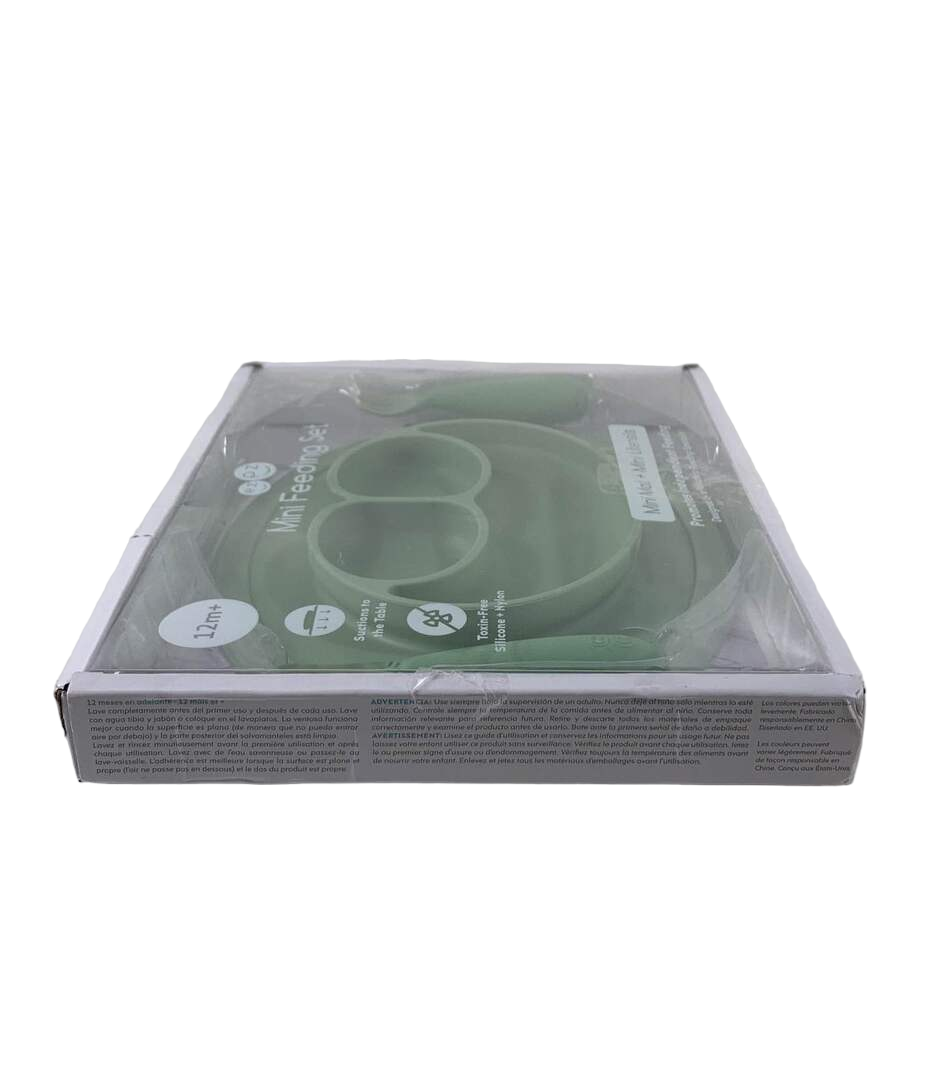  Ezpz Mini Feeding Set, Olive