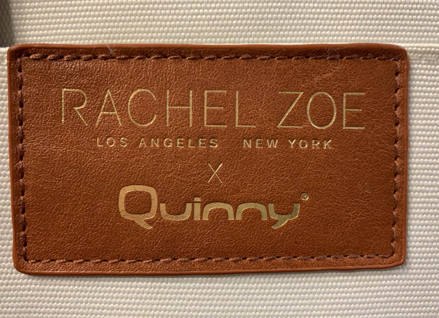  Quinny X Rachel Zoe Diaper Bag
