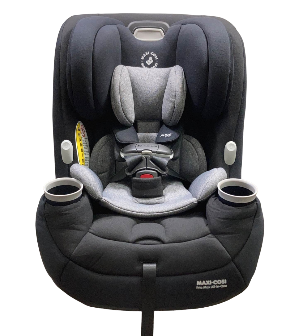  Maxi-Cosi Pria Max All-in-One Convertible Car Seat, Essential Black, 2024