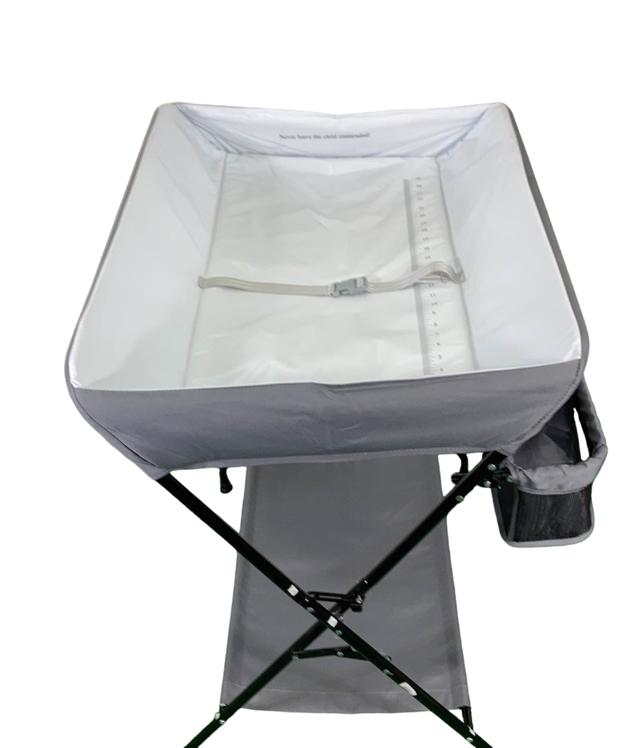  Safeplus Folding Diaper Changing Table, Gray
