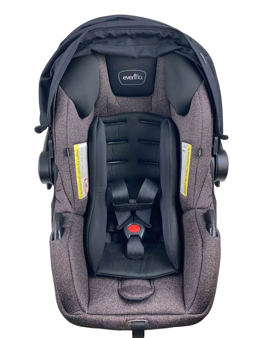  Evenflo Pivot Modular Travel System Stroller, 2022, Casual Grey